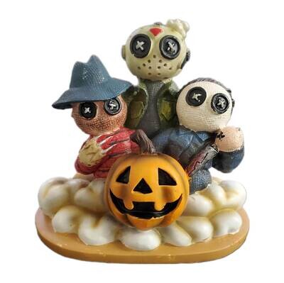 HALLOWEEN HORROR TRIO PINHEAD MONSTER
