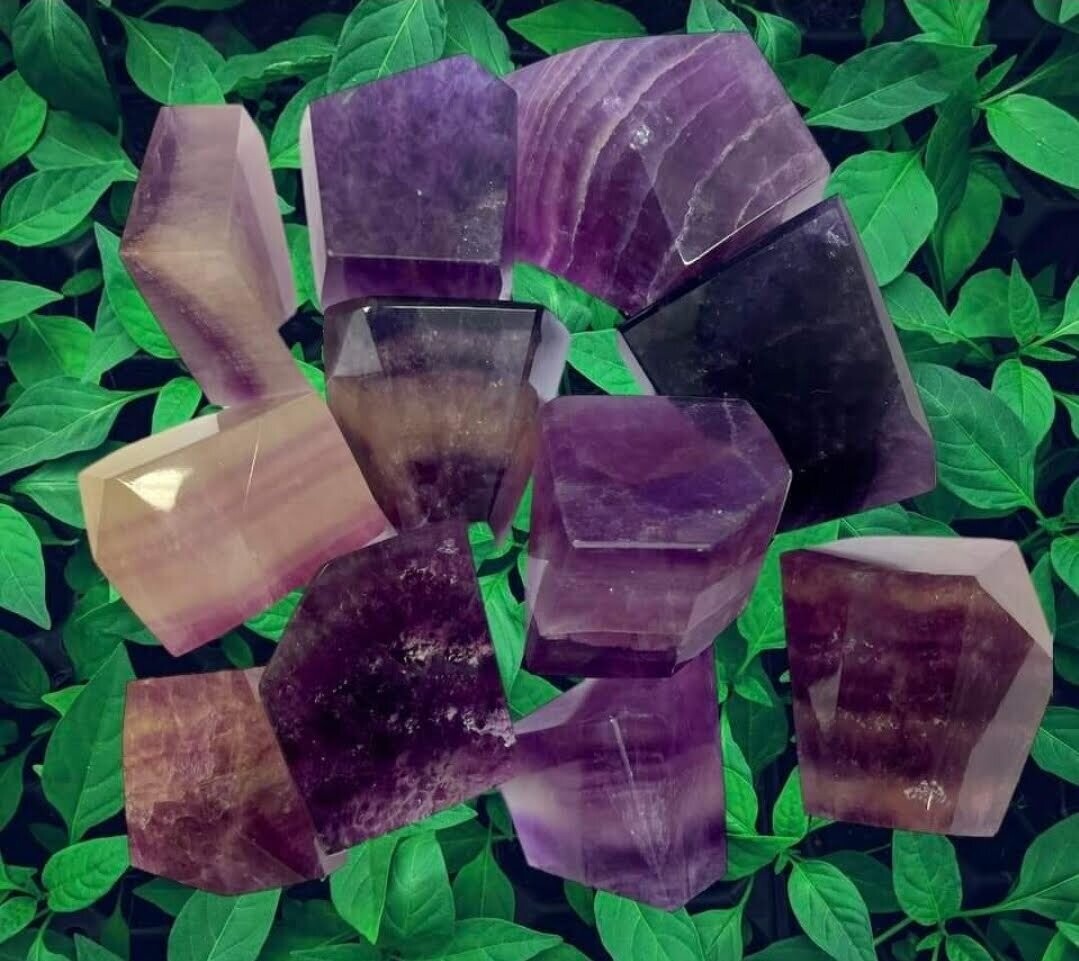 PURPLE FLUORITE POLISHED FORM