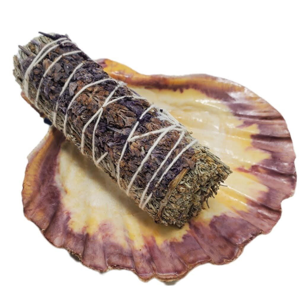 3-4&quot; BLUE SAGE &amp; LAVENDER SMUDGE