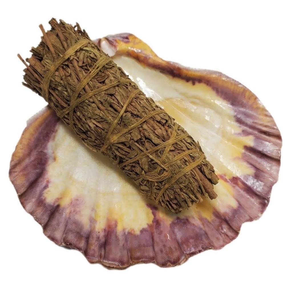 4&quot; SANDALWOOD &amp; BLUE SAGE SMUDGE
