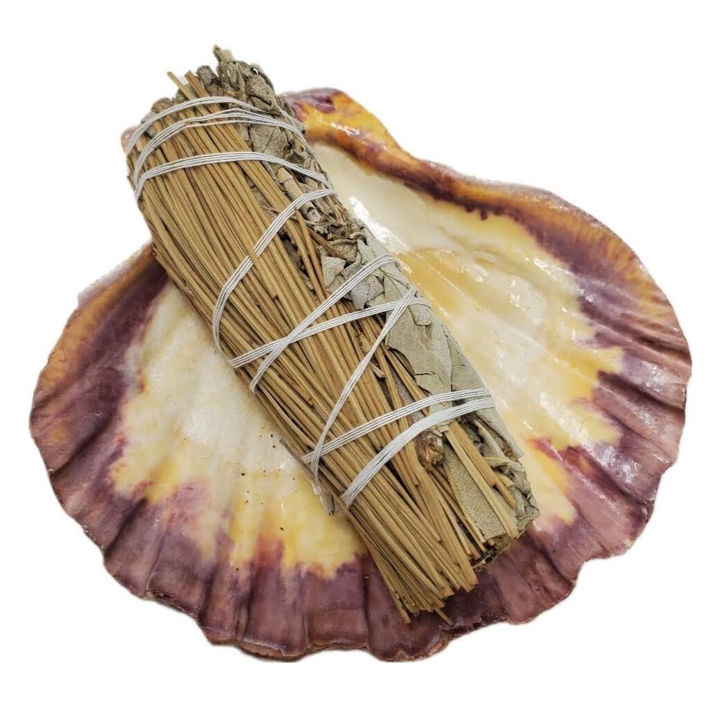 3-4&quot; WHITE SAGE &amp; PINE SMUDGE