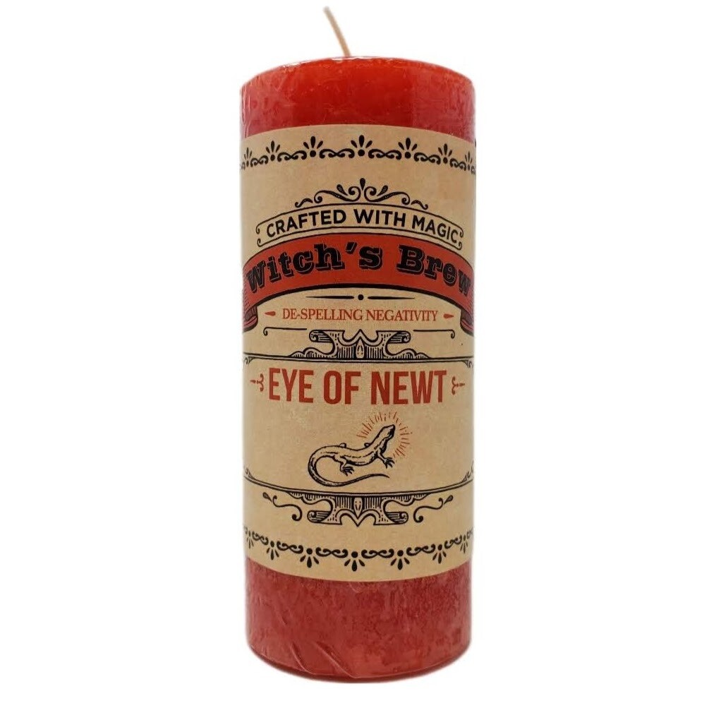 EYE OF NEWT PILLAR CANDLE
