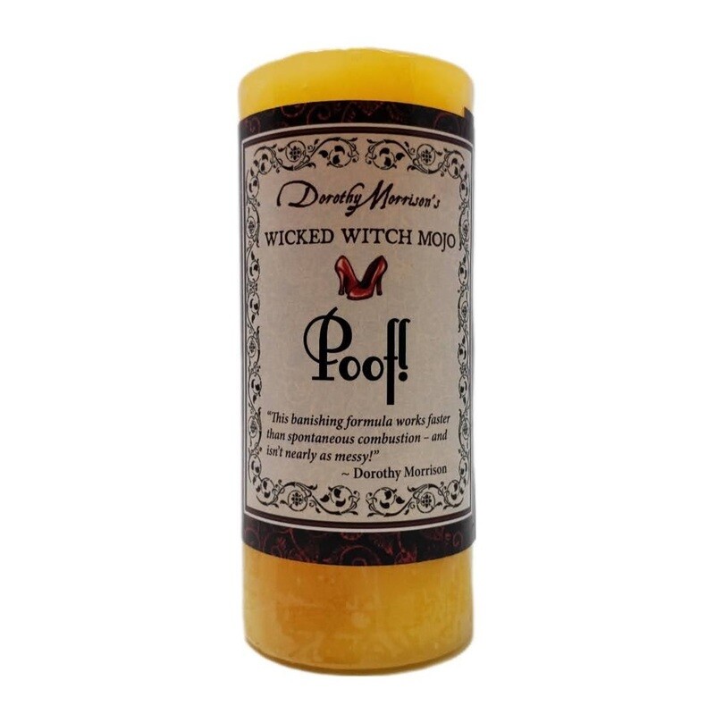 POOF! PILLAR CANDLE