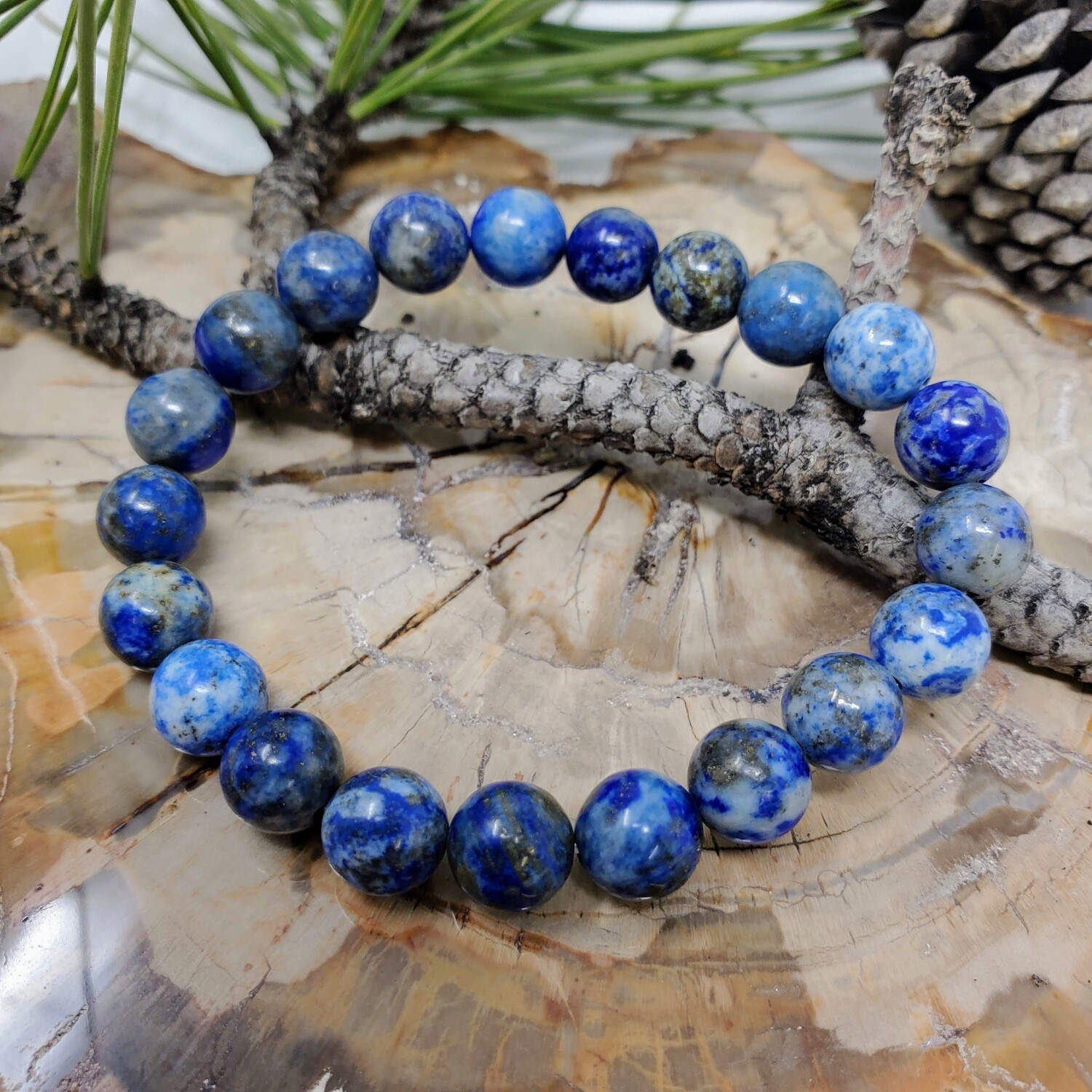 LAPIS LAZULI 8MM BRACELET