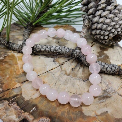 ROSE QUARTZ 8MM BRACELET