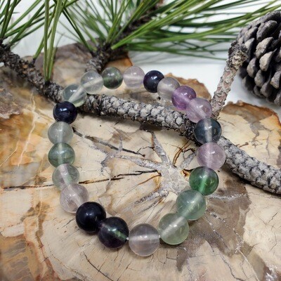 FLUORITE 8MM BRACELET