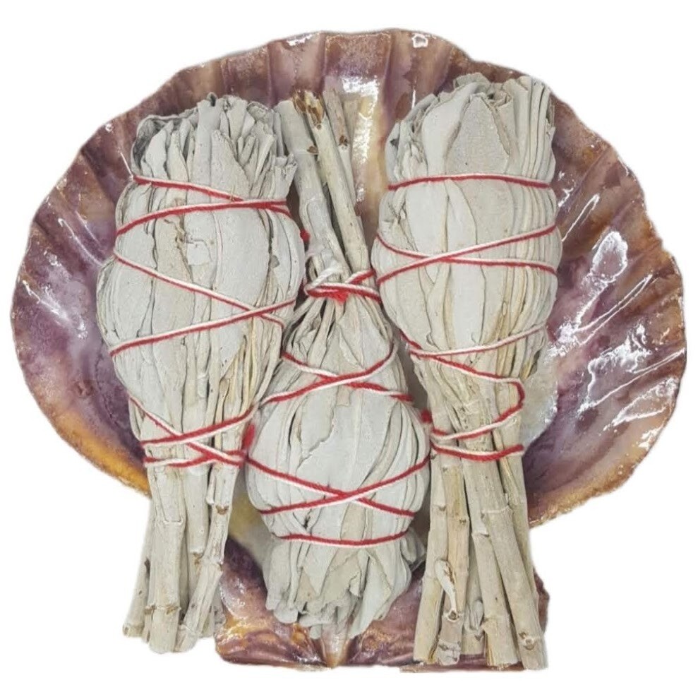 3PK WHITE SAGE SMUDGES
