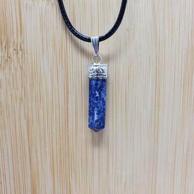 LAPIS LAZULI PENCIL NECKLACE