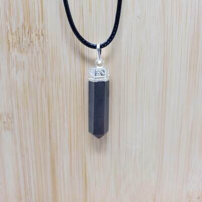 PYRITE PENCIL NECKLACE