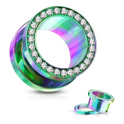 CLEAR CZ RIM RNBW SF