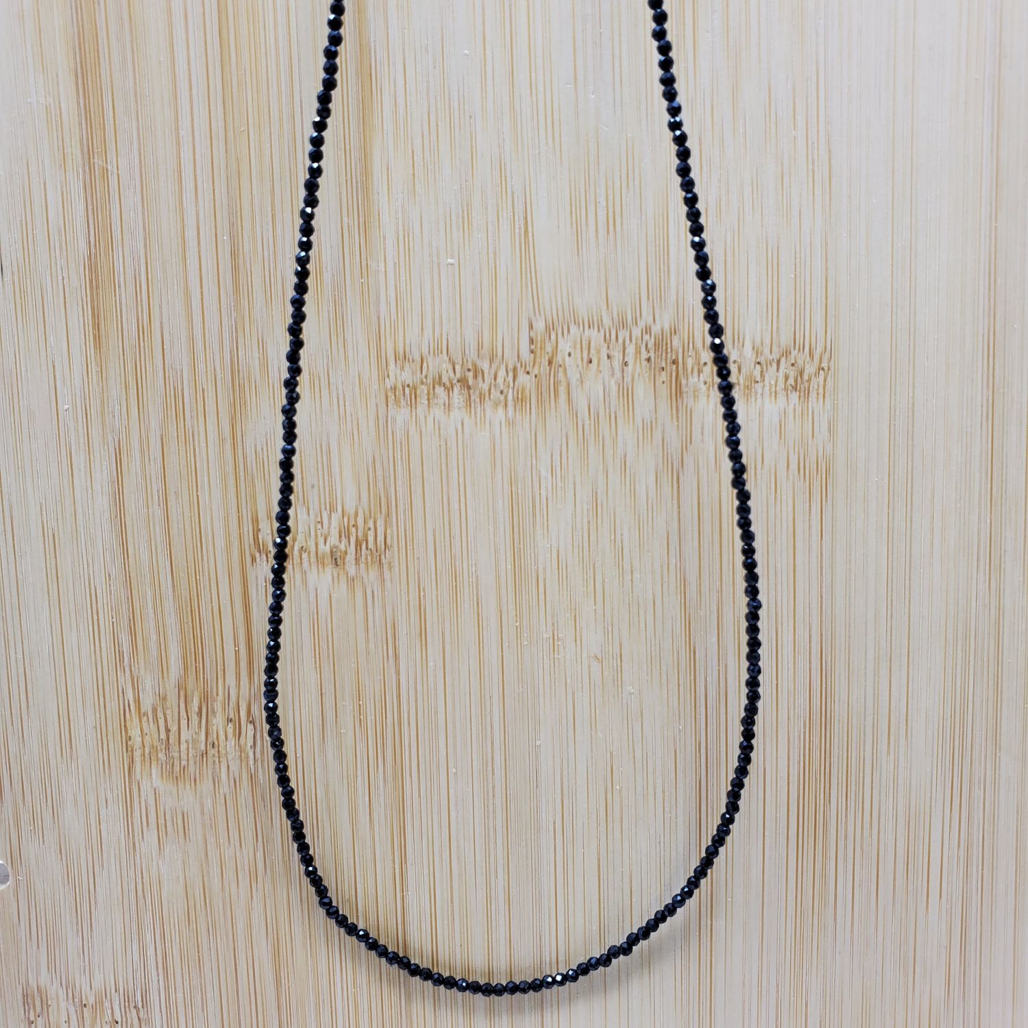 TOURMALINE 2MM FACETED NECKLACE