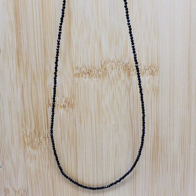 TOURMALINE 2MM FACETED NECKLACE