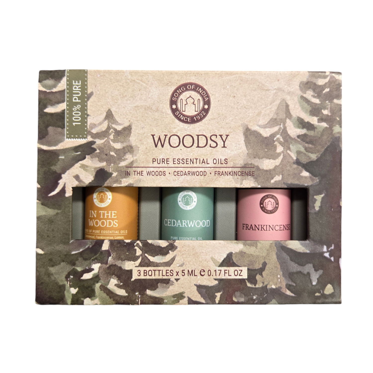 WOODSY ESSENTIAL OILS TRIO