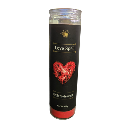 LOVE SPELL RITUAL JAR CANDLE