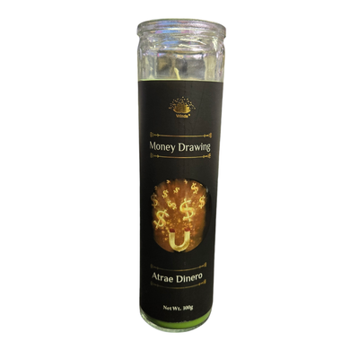 MONEY DRAWING RITUAL JAR CANDLE