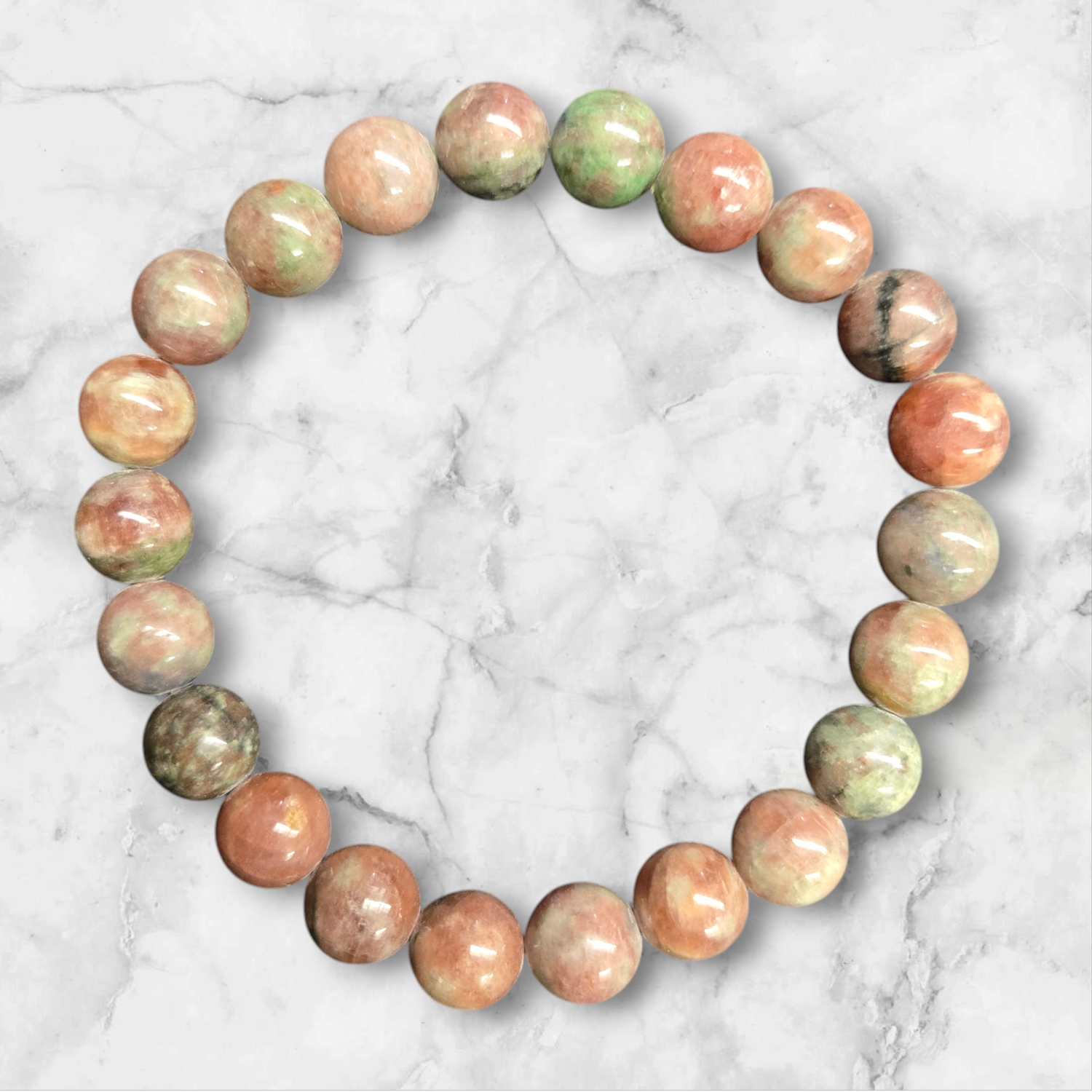 KASHGAR GARNET 8MM BRACELET