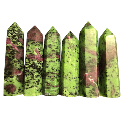 A+ RUBY ZOISITE TOWER