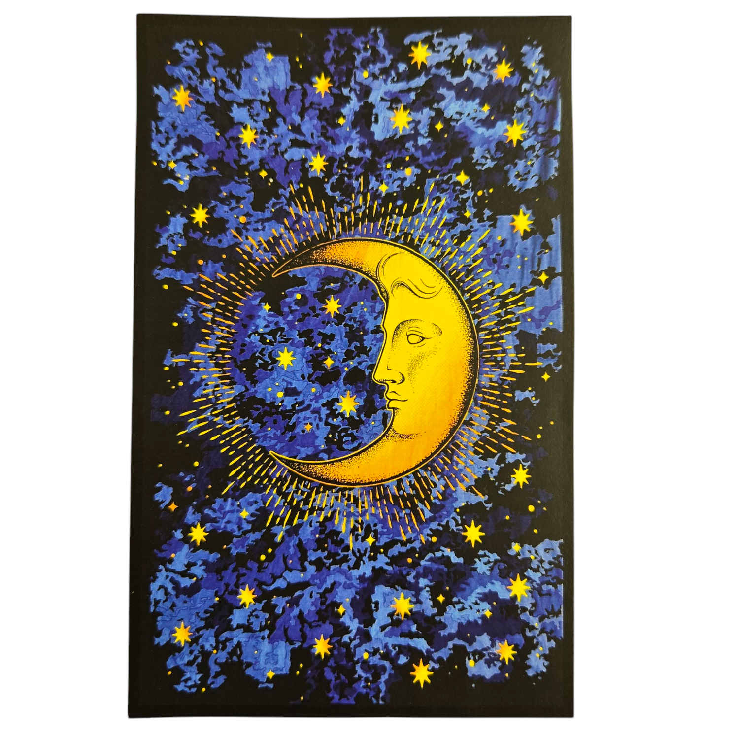 NIGHT SKY MOON TAPESTRY
