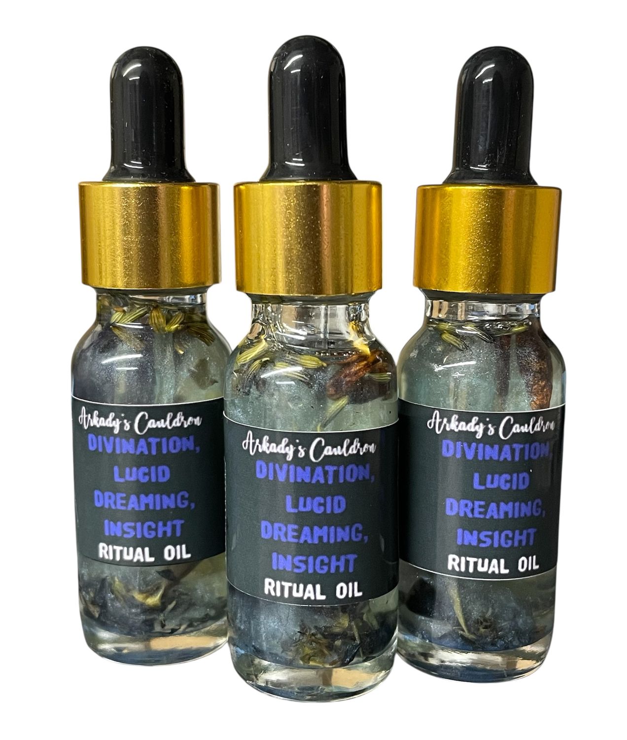 DIVINATION, LUCID DREAMING, INSIGHT RITUAL OIL 1/2OZ