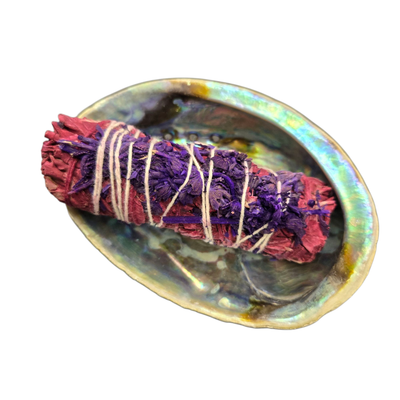 LAVENDER &amp; DRAGON&#39;S BLOOD RESIN SMUDGE