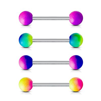 4PK TWO-TONE RUBBER TONGUE 14G 5/8&quot;