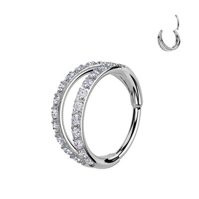 GR23 TITANIUM GEMS DOUBLE HINGE SEG 20G 5/16&quot;