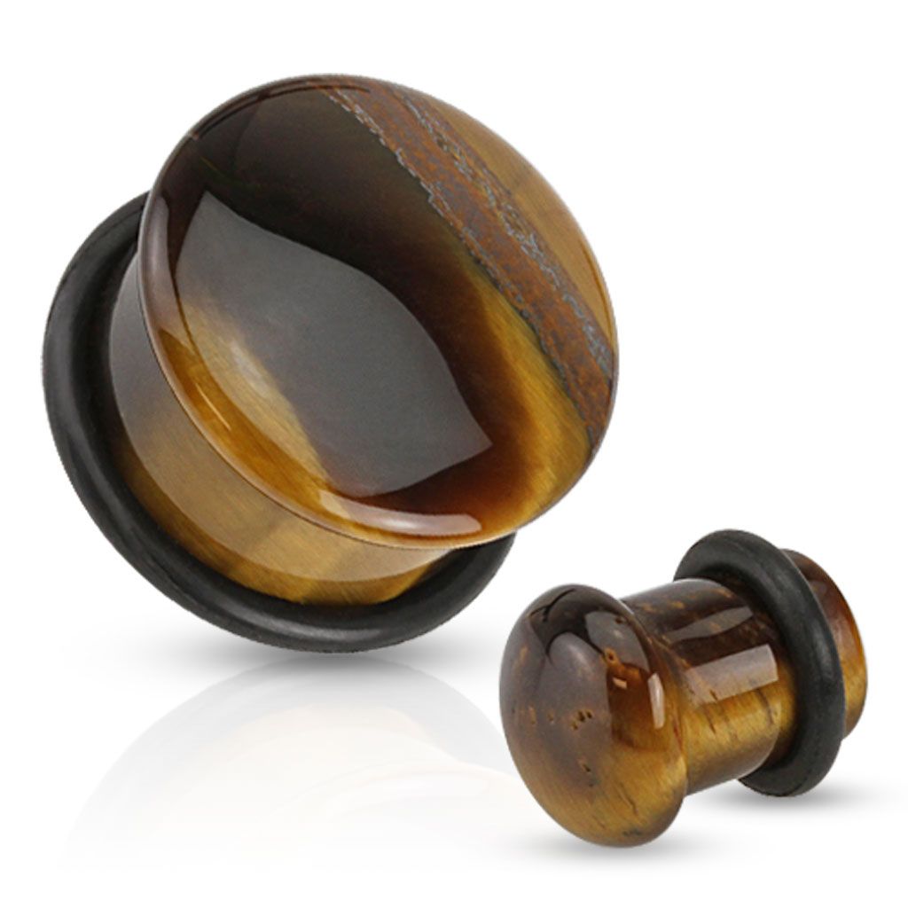 TIGER EYE DOME PLUGS