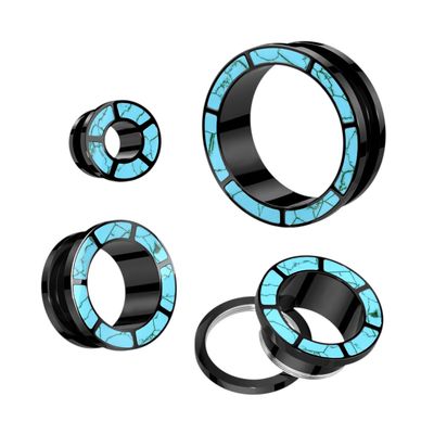 TURQUOISE RIM BLACK SF