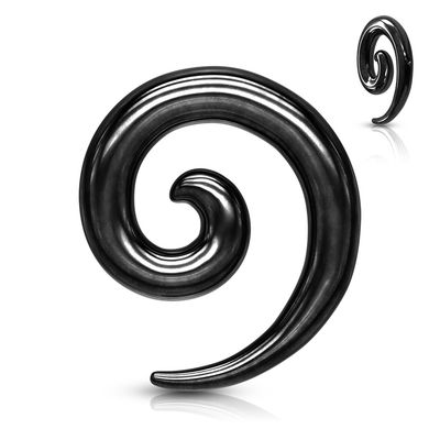 BLACK STEEL SPIRAL TAPERS