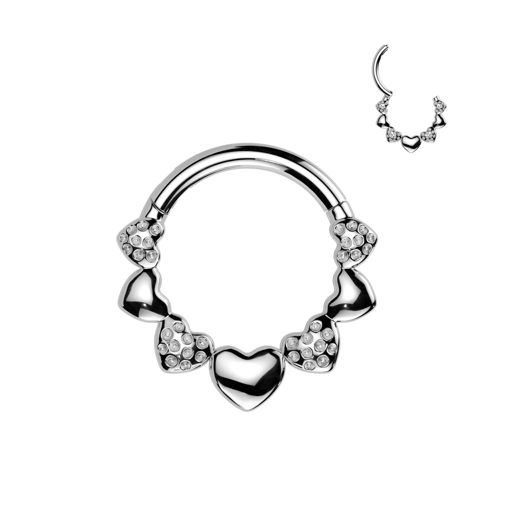 TINY HEARTS HINGE SEG 16G 5/16&quot;