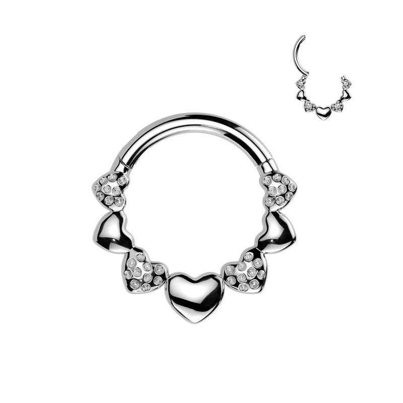 TINY HEARTS HINGE SEG 16G 5/16"