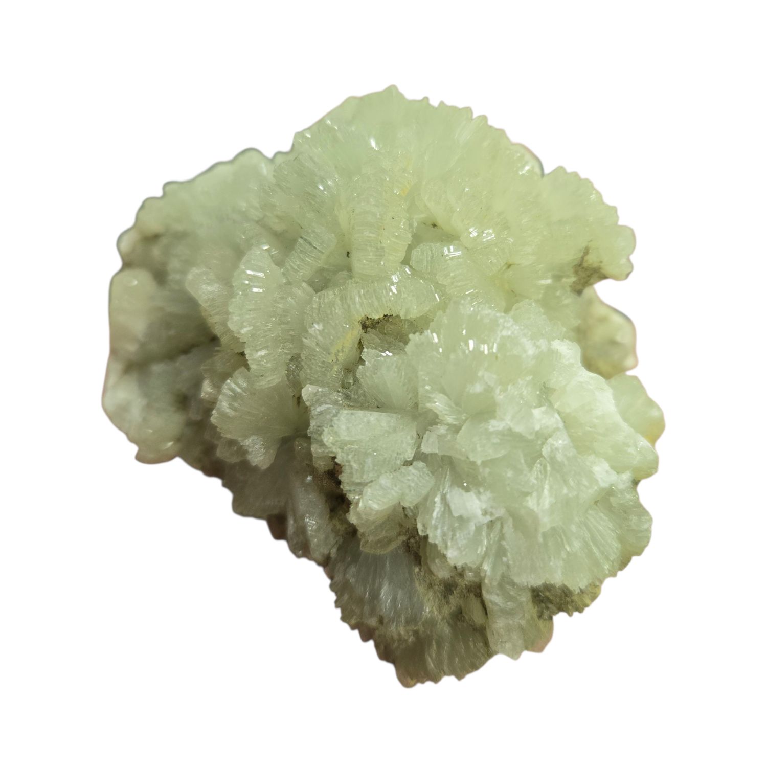 CRYSTALIZED PREHNITE SPECIMEN E