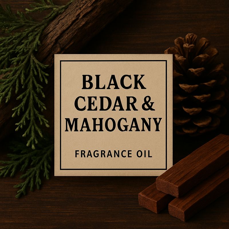 BLACK CEDAR &amp; MAHOGANY FRAGRANCE OIL