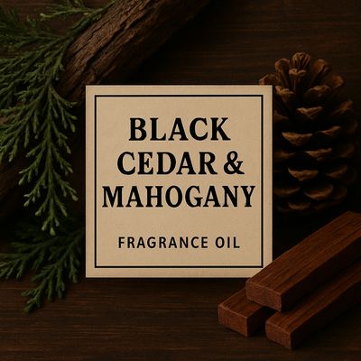 BLACK CEDAR &amp; MAHOGANY FRAGRANCE OIL