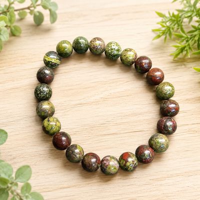 DRAGON BLOOD JASPER 8MM BRACELET