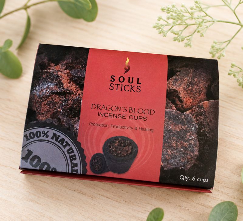 DRAGON’S BLOOD SMUDGE CUPS 6PK