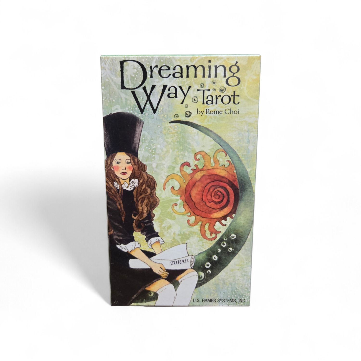 Dreaming Way Tarot deck box by Rome Choi and Kwon Shina at Arkady’s Metaphysical Gifts Amarillo Texas