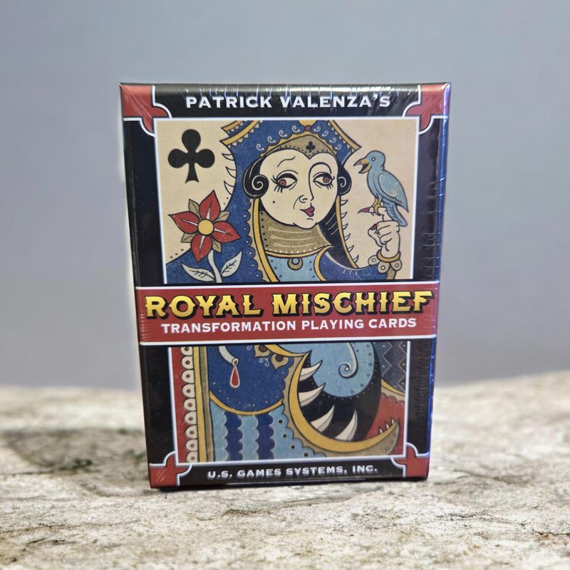Royal Mischief Transformation Playing Cards by Patrick Valenza at Arkady’s Metaphysical Gifts in Amarillo Texas