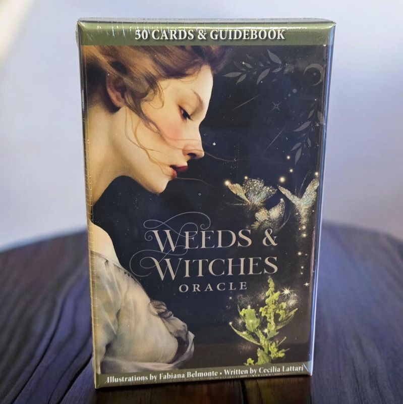 Weeds and Witches Oracle deck botanical witch artwork at Arkady’s Metaphysical Gifts Amarillo Texas