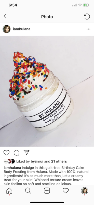 Cake Batter Body Frosting