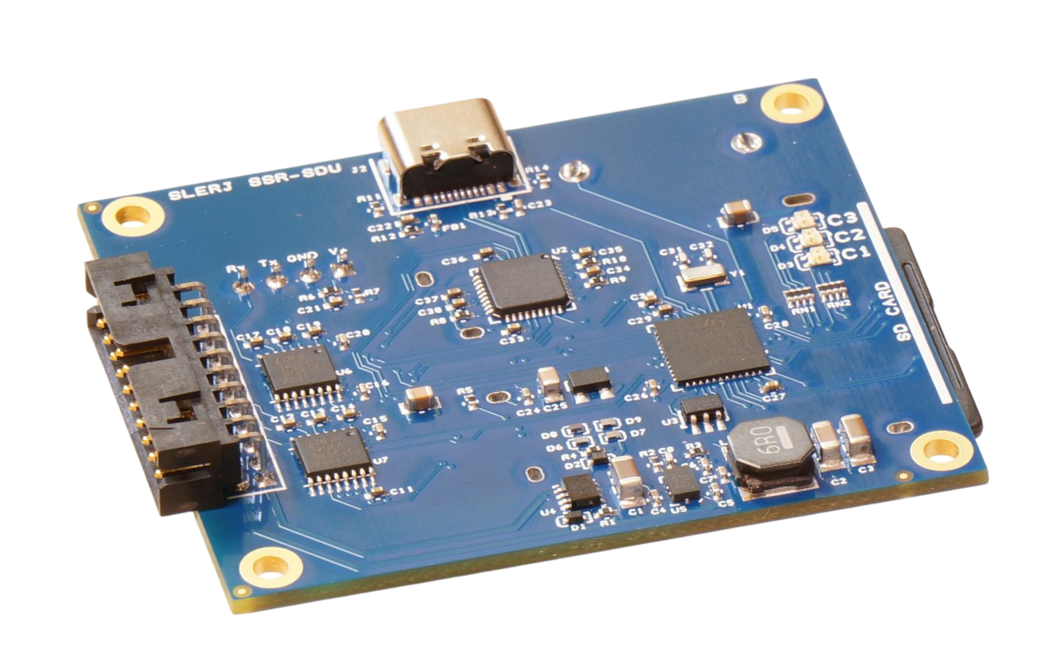 SSR-SDU Four Channel, Full Size SD Serial Data Logger with USB