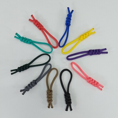 Paracord zip ties - Snake knots