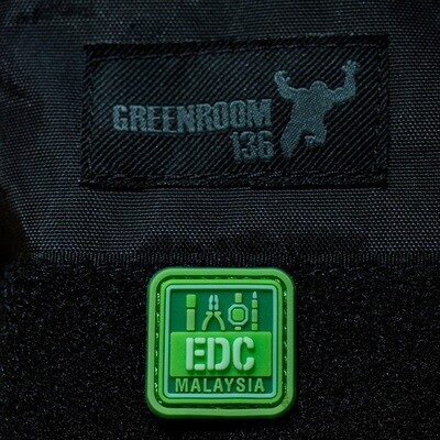 EDC Malaysia Jolly Green Ranger Eye Patch (Glow in the dark)