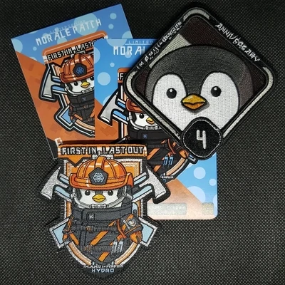 |M.A.M.U|-Penguin LE Morale Patch FILO GITD