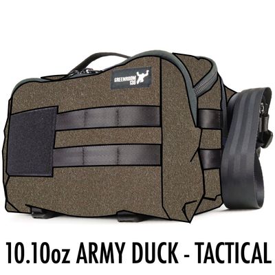 MetromongerDX 10.10oz Army Duck - 1UP Xclusive
