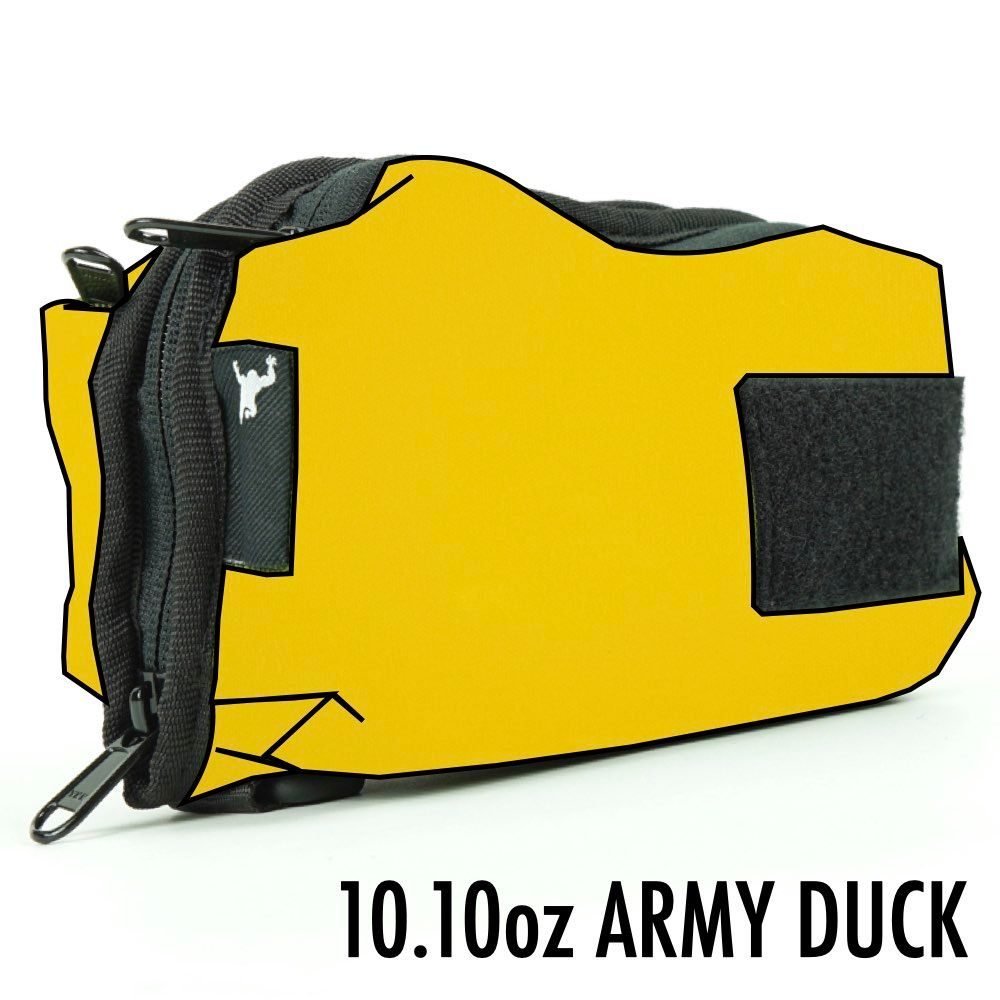 Pencilpusher 10.10oz Army Duck - 1UP Xclusive