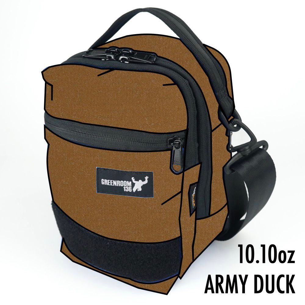 Sidekeep RDX 10.10oz Army Duck - 1UP Xclusive