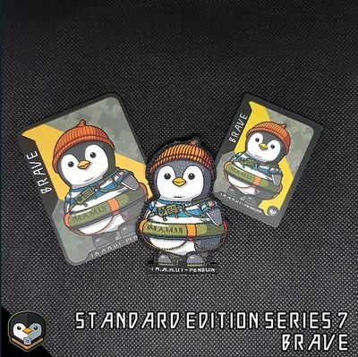 |M.A.M.U|-Penguin SE7 Morale Patch Brave