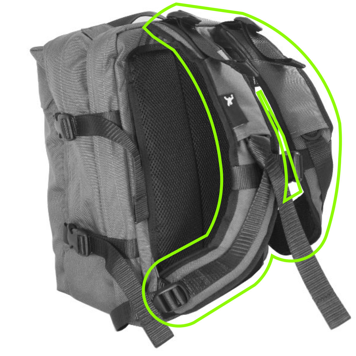 Backpack shoulder strap repair