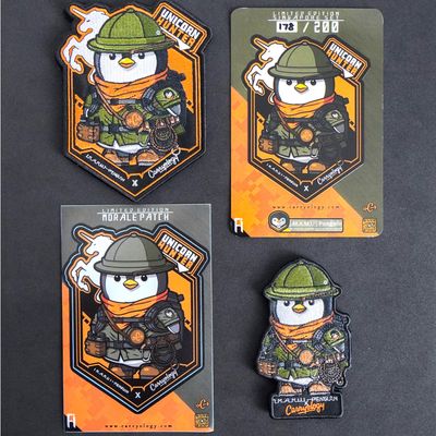 |M.A.M.U| - Penguin x Carryology Unicorn Hunter V4 Patch Set
